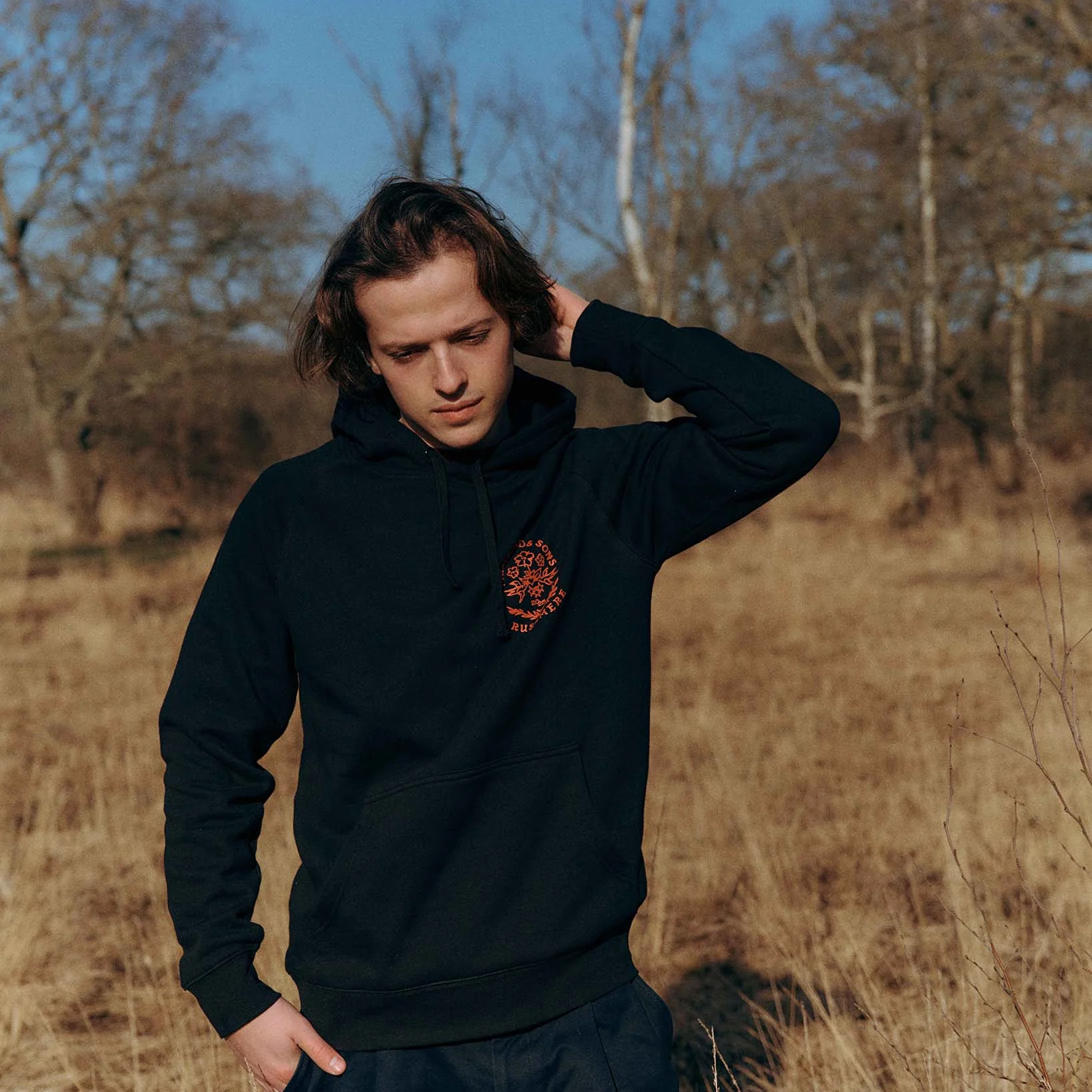 Black Lyric Hoodie - Image 3