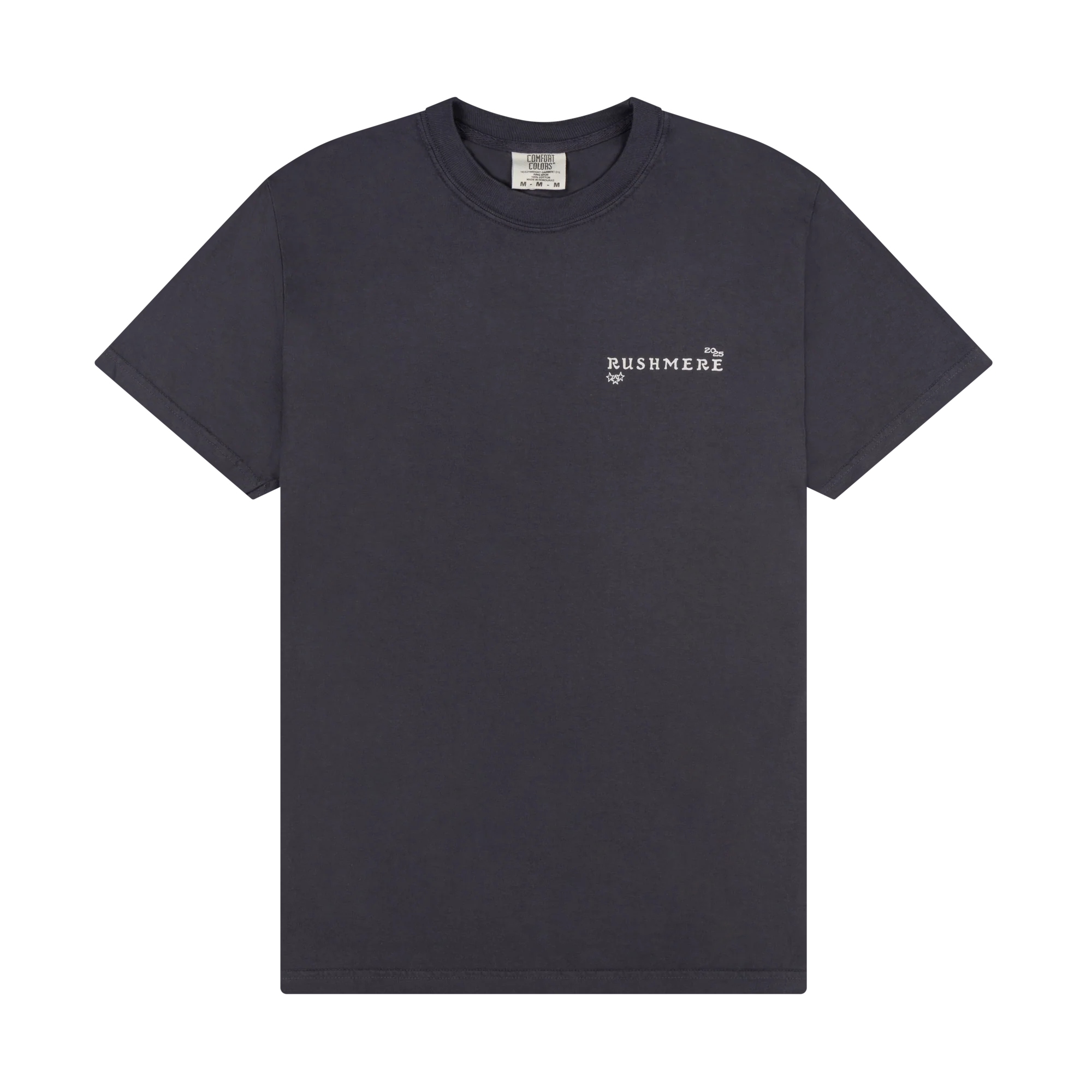 Graphite Stamp Print T-Shirt - Image 4