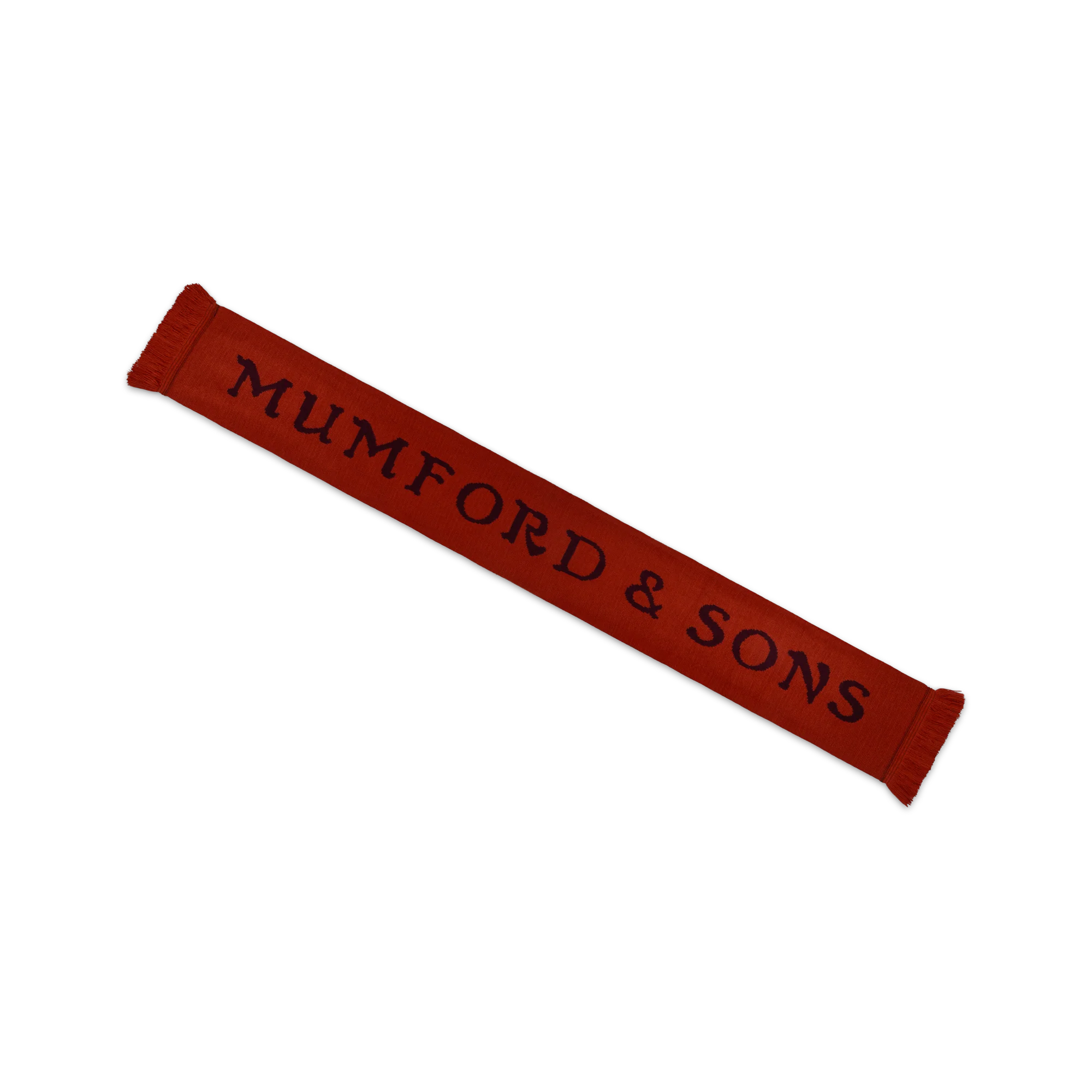 Maroon RUSHMERE Scarf - Image 4